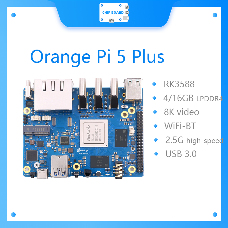 Orange Pi 5 Plus Single Board  - Rockchip Rk3588 Development Board recensie en prijs