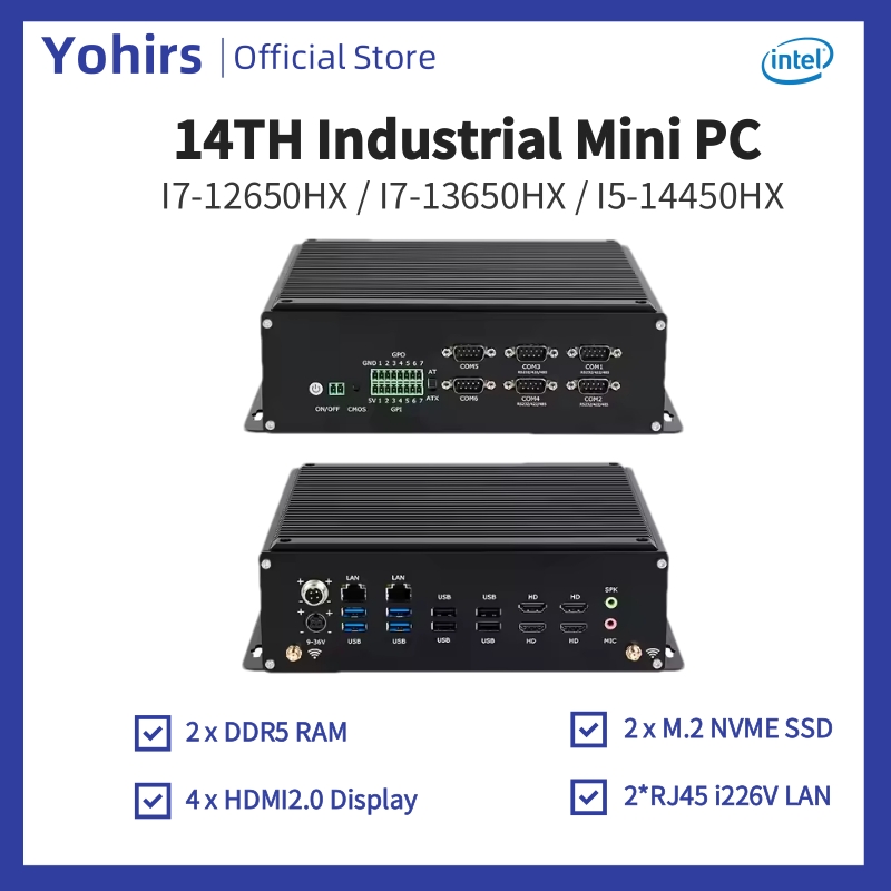 14e industriële mini-pc i5-144 - Fanless Industrial Pc Rs485 Core I7 recensie en prijs