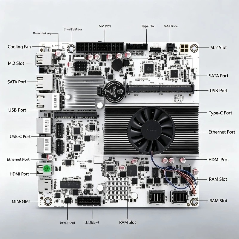 DDR5 RAM, Dual M.2 NVMe, 10Gbp - Nas Motherboard 8 Sata Mini Itx recensie en prijs