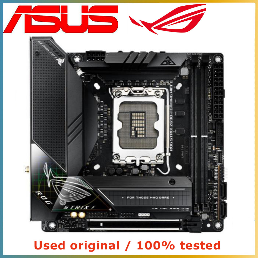 Voor het ASUS ROG STRIX Z690-I - Lga1700 Itx Motherboard Ddr5 recensie en prijs
