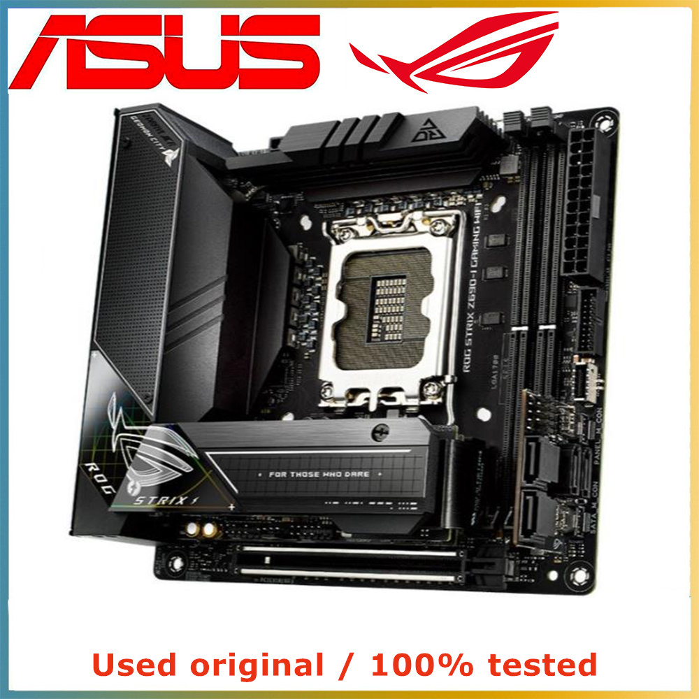 Voor het ASUS ROG STRIX Z690-I - Lga1700 Itx Motherboard Ddr5 recensie en prijs